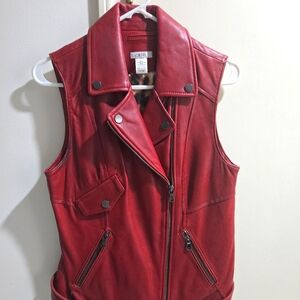 Cache- leather vest